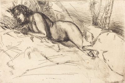 金星、1859年。 作： James Abbott McNeill Whistler