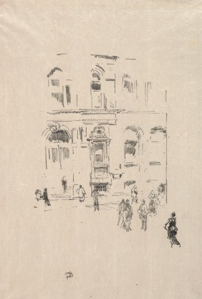 ビクトリアクラブ、1879年。 作： James Abbott McNeill Whistler