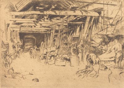 ホイールライト、18791880 作： James Abbott McNeill Whistler