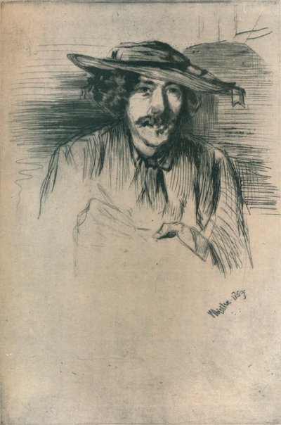ウィスラー、1859、1904。 作： James Abbott McNeill Whistler