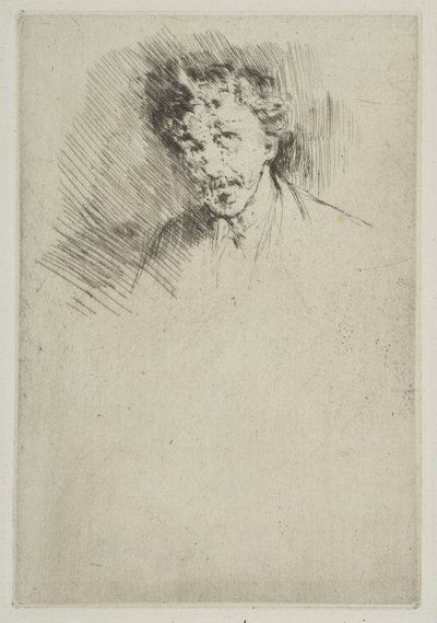 ホワイトロックのあるウィスラー、1879年。 作： James Abbott McNeill Whistler