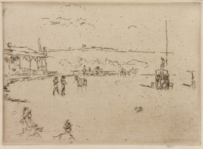 ワイルドウェスト：雄弁家、1887年。 作： James Abbott McNeill Whistler