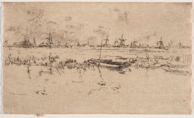 ザーンダム。 作： James Abbott McNeill Whistler