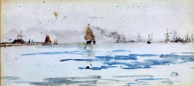 Zuyder Zee 作： James Abbott McNeill Whistler