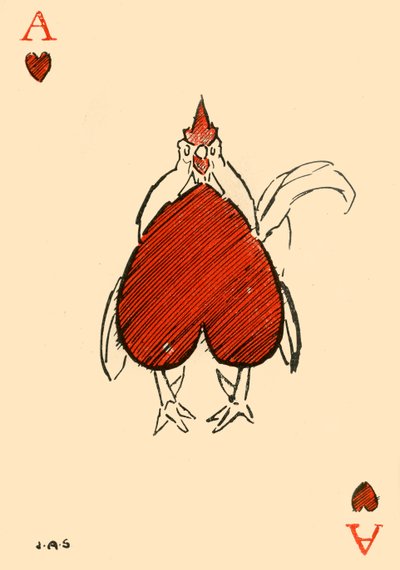 心のエース、1910年からの太ったChanticleer。 作： James Affieck Shepherd