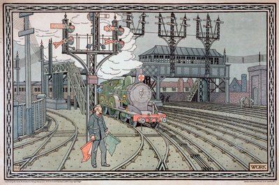 仕事」1910年頃 作： James Akerman