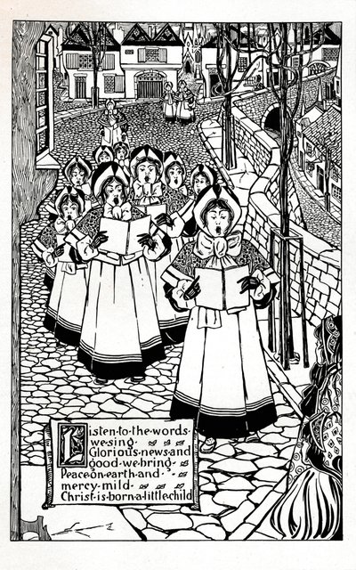 クリスマス・キャロル」（1898年頃 作： James Allan Duncan