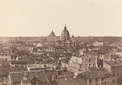 1855年頃のローマの風景。 作： James Anderson