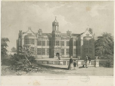 インガスターホール：リトグラフ、nd [c 1844] 作： James Astbury Hammersley