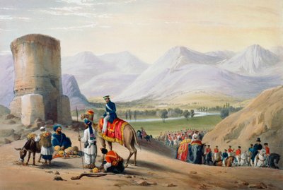 第一次アグロ・アフガン戦争1838-1842 作： James Atkinson