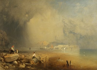 地中海沿岸の風景 作： James Baker Pyne