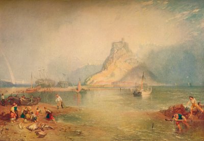 セントマイケルズマウント、c1830年代、1920年。 作： James Baker Pyne