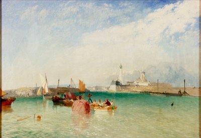ハーバー、リトルハンプトン、1851 作： James Baker Pyne