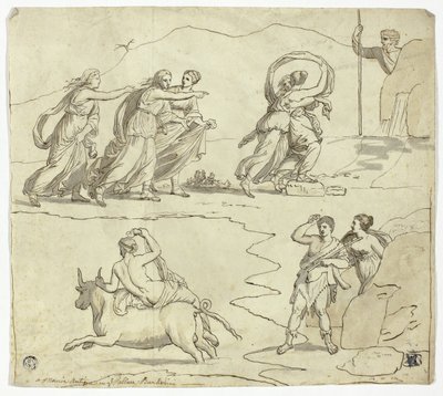 バルベリーニ宮殿のアンティーク・モザイク 作： James Barry