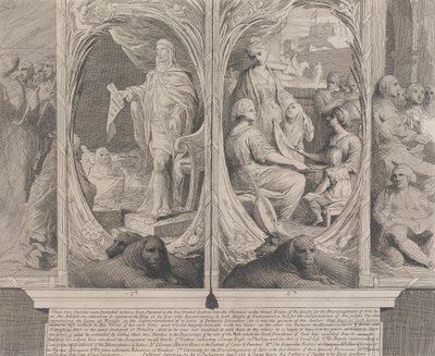 Sua Majestade Recomendando uma Lei (Projetos para as Paredes da Grande Sala da Sociedade para o Incentivo às Artes) 作： James Barry