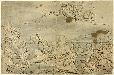 商業またはテムズの勝利のための研究 作： James Barry