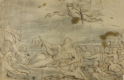 商業またはテムズの勝利のための研究、1767-80 作： James Barry