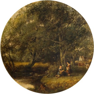 ストリーム、1875年。 作： James Baylis Allen