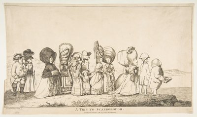 スカーバラへの旅、1783年3月3日。 作： James Bretherton