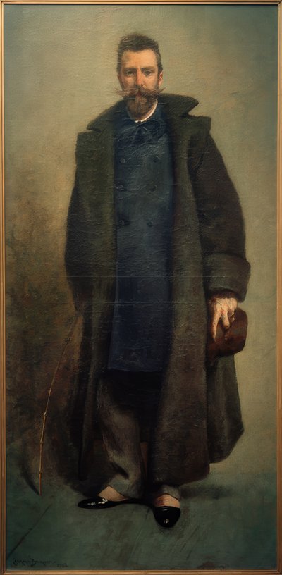 ウィリアムメリットチェイス 作： James Carroll Beckwith