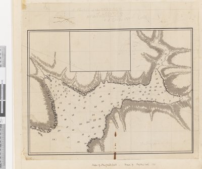 ib.ニューファウンドランドのクロック港の平面図 作： James Cook