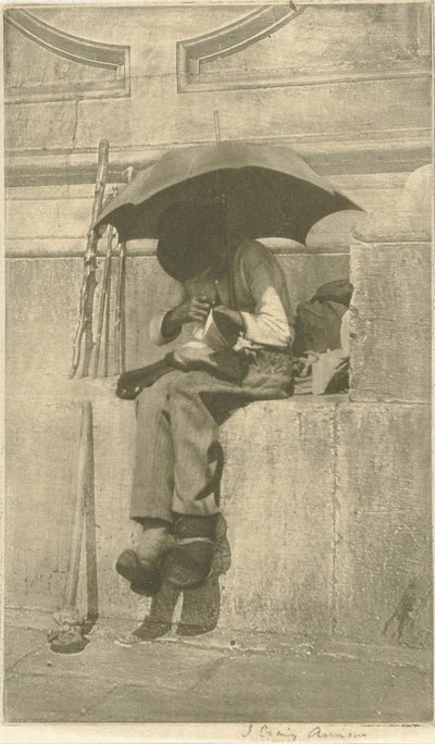 托鉢僧 作： James Craig Annan