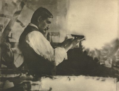 カメラワーク：エッチングプリンター-William Strang、Esq。、ARA、1907。 作： James Craig Annan