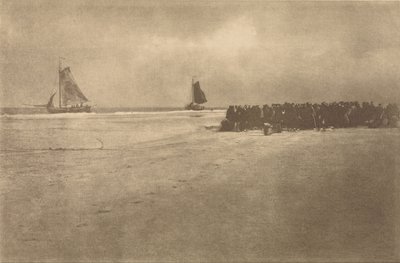 オランダの海岸で 作： James Craig Annan