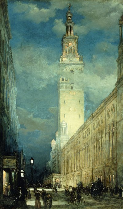 マディソンスクエアガーデン、1898年〜1900年 作： James David Smillie