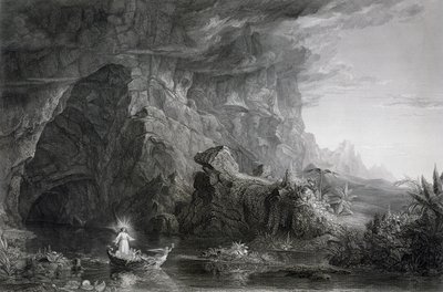 人生の航海：子供時代、c。 1855 作： James David Smillie