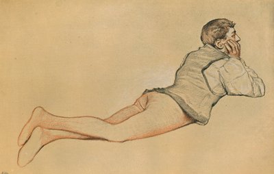 ボッカチオ：デカメローネデカメロンのオープニングシーン、c1900 作： James Dromgole Linton