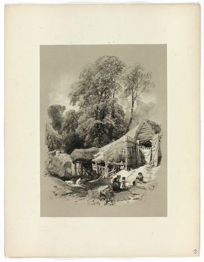 絵のように美しいセレクションから、ドーキングで 作： James Duffield Harding