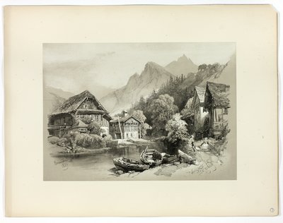 絵のようなセレクションより、ブルネン 作： James Duffield Harding