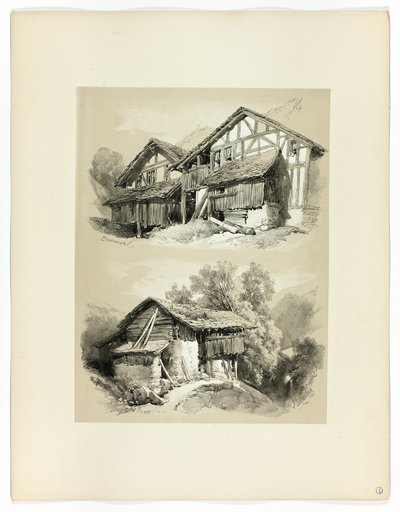 絵のようなセレクションより、ブルネン 作： James Duffield Harding