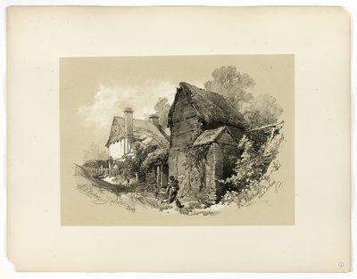 絵のように美しいセレクションより、ドーキングの近くのバックランド 作： James Duffield Harding