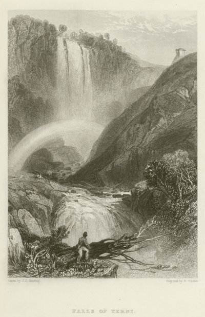 テルニの滝 作： James Duffield Harding