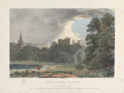 ジョン王の城 作： James Duffield Harding