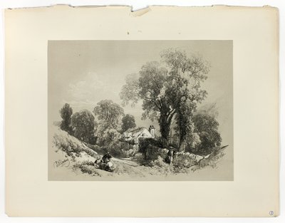 Betws y Coed、INの近く。 絵のように美しいセレクションからのウェールズ 作： James Duffield Harding