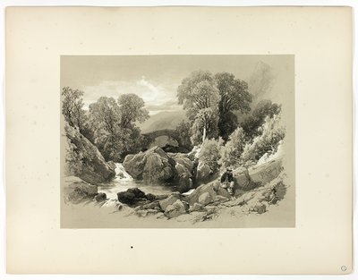 絵のように美しいセレクションからのそり橋 作： James Duffield Harding