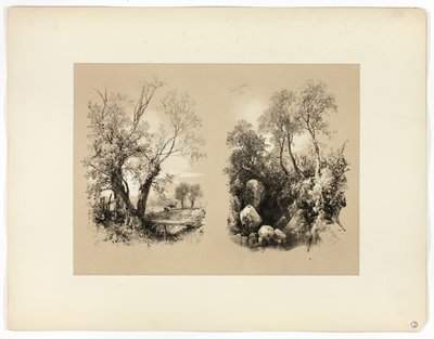 ピクチャレスク セレクションズより、サウス ブレント 作： James Duffield Harding
