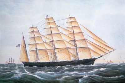 ナサニエル・カリアー（1813-88）のリトグラフ「The Great Republic」。 作： James E. (after) Butterworth