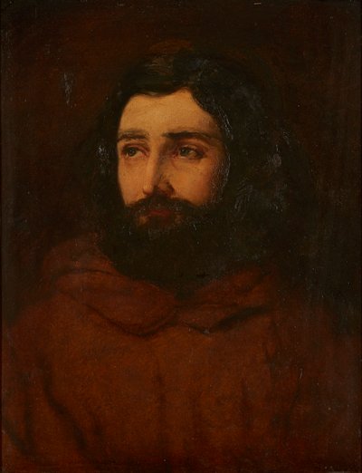 男の肖像（船上油） 作： James Eckford Lauder