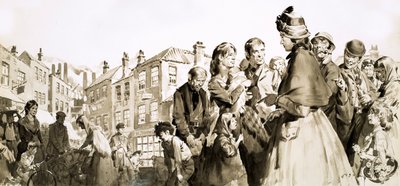 有名な人生ベアトリス・ウェッブ（紙にグワッシュ） 作： James Edwin McConnell