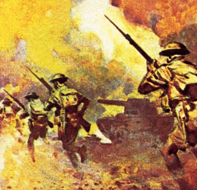北アフリカでのモンゴメリー将軍の軍隊 作： James Edwin McConnell