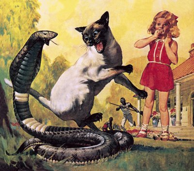勇気ある猫 作： James Edwin McConnell