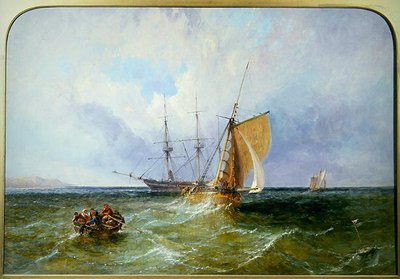海岸線からの出荷 作： James Edwin Meadows
