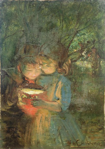 ハロウィーン、1893 作： James Elder Christie