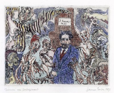  作： James Ensor