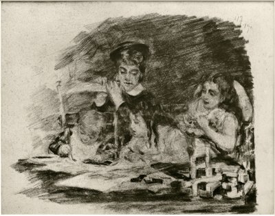 小さな絵描きたち 作： James Sidney Ensor
