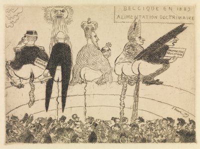 教義の栄養 作： James Ensor